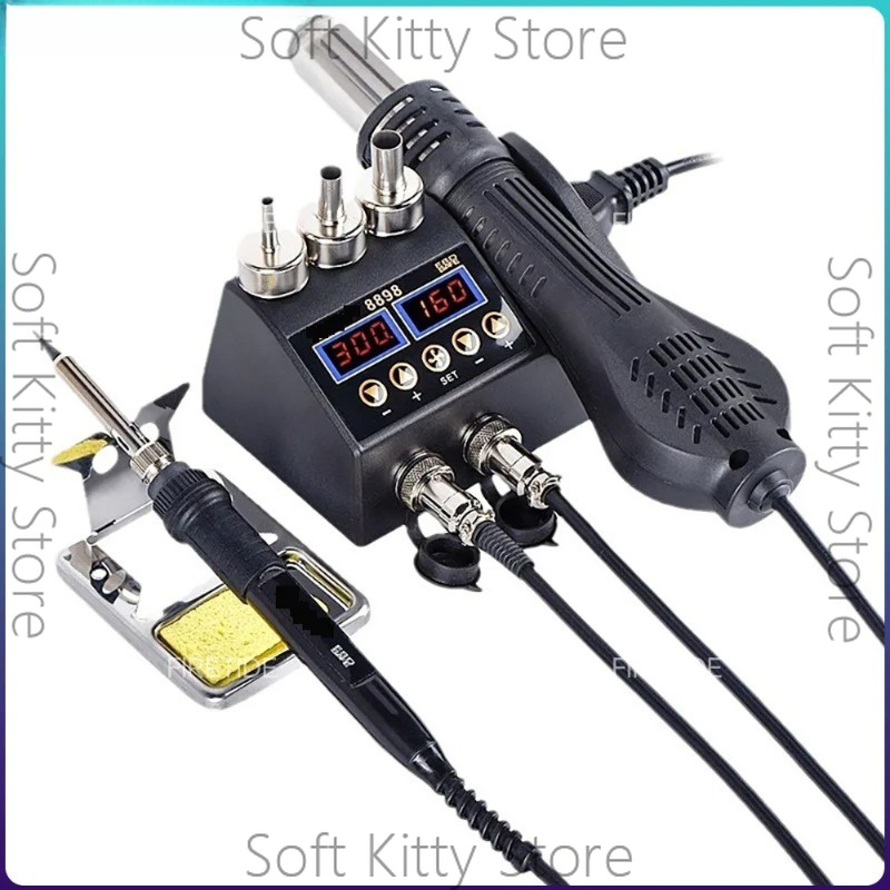 2 In 1 Soldering Rework Station 750W - Estación de soldadura 2 en 1