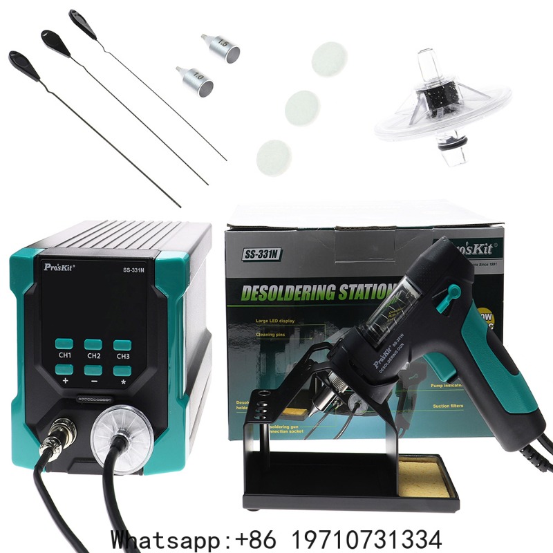 Estación de desoldadura eléctr - Desoldering Pump Electric Vacuum Station reseña y precio
